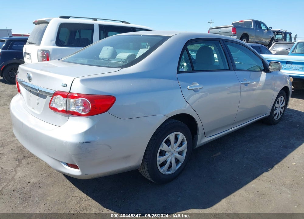 2011 TOYOTA COROLLA LE VIN: 2T1BU4EE6BC627867