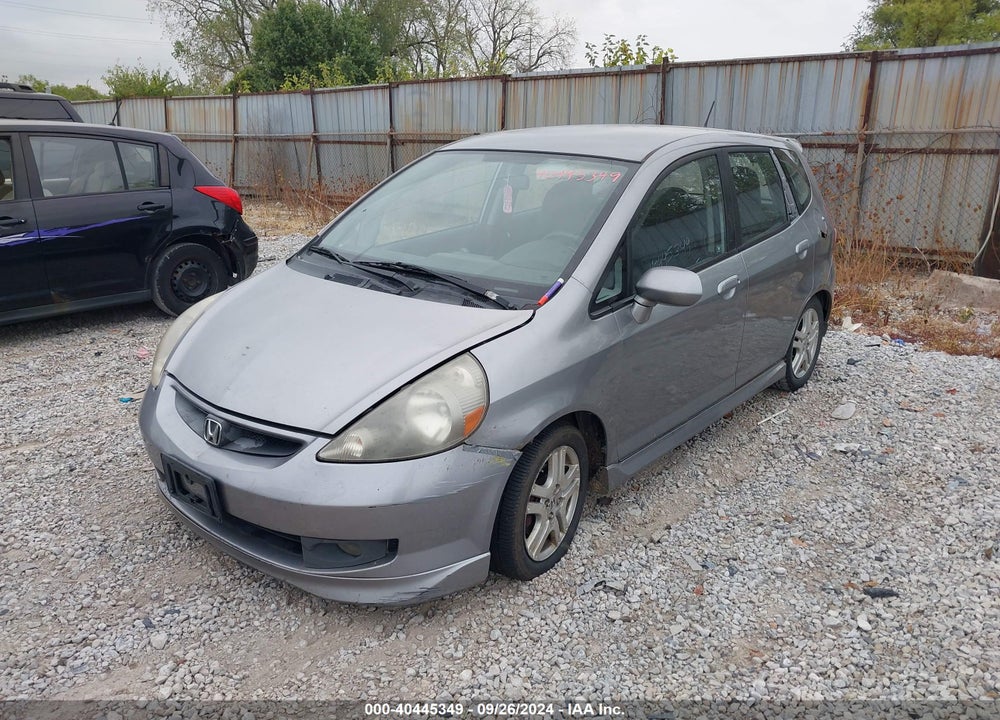 2008 HONDA FIT SPORT VIN: JHMGD38628S027308