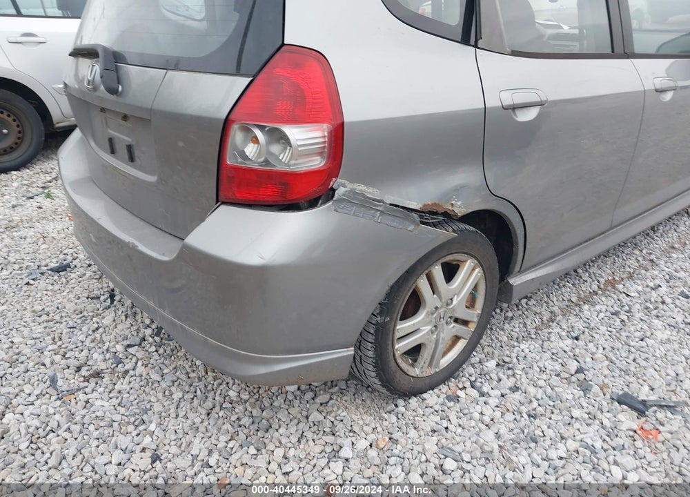2008 HONDA FIT SPORT VIN: JHMGD38628S027308