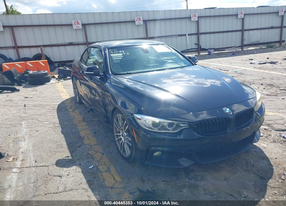 2016 BMW 428I VIN: WBA3V7C56G5A28073