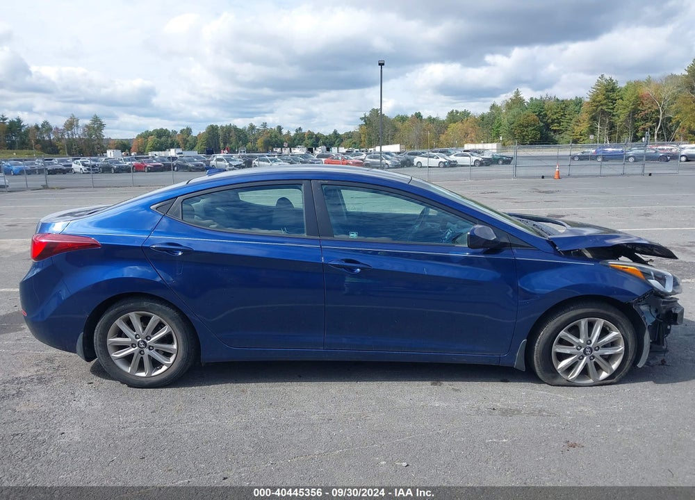 2016 HYUNDAI ELANTRA SE VIN: 5NPDH4AE0GH692432