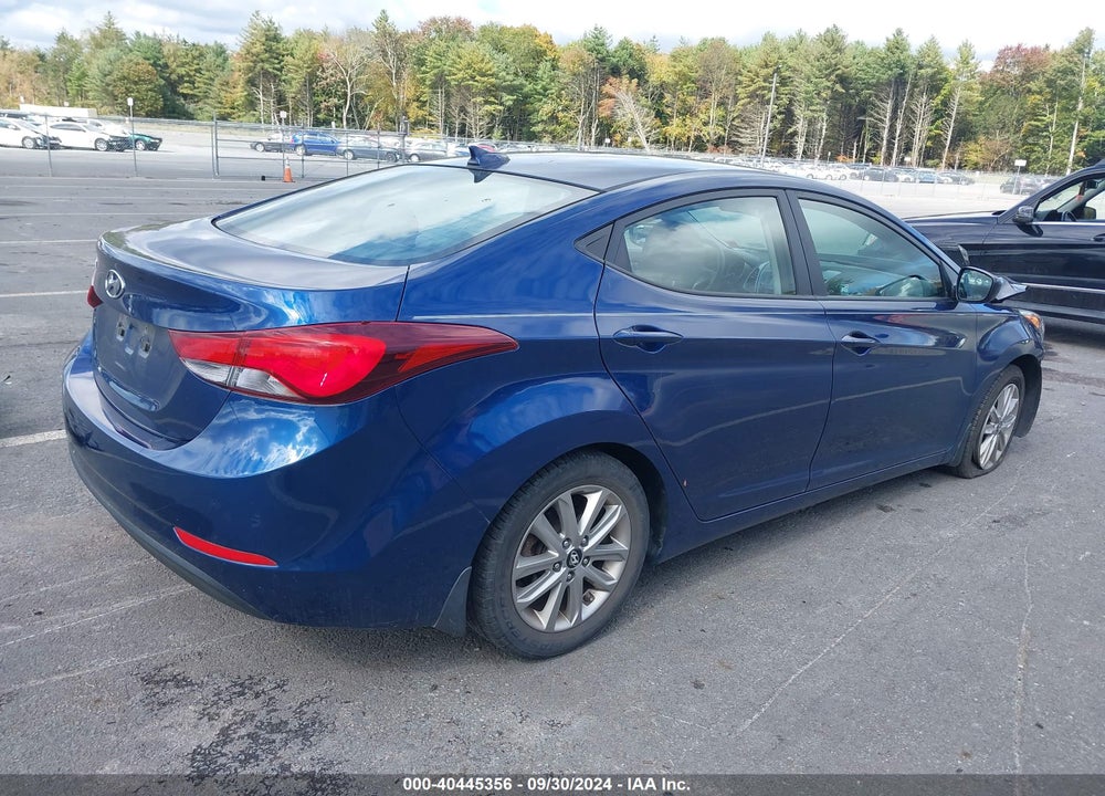 2016 HYUNDAI ELANTRA SE VIN: 5NPDH4AE0GH692432