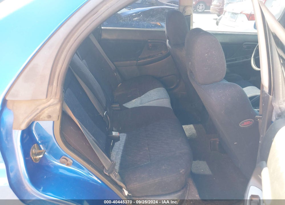 2003 SUBARU IMPREZA WRX VIN: JF1GD29653G500274