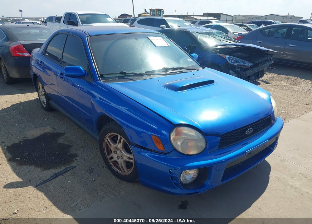 2003 SUBARU IMPREZA WRX VIN: JF1GD29653G500274
