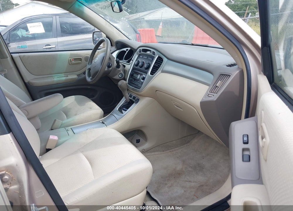 2006 TOYOTA HIGHLANDER HYBRID V6 VIN: JTEEW21A760025411