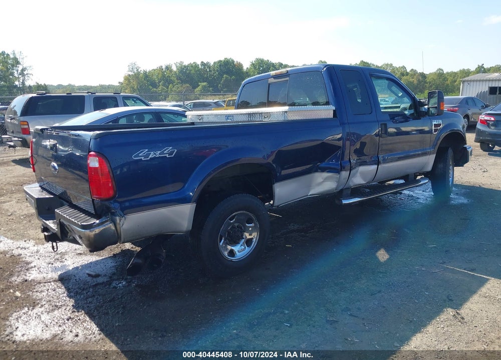 2008 FORD F-250 FX4/LARIAT/XL/XLT VIN: 1FTSX21R68EA87530