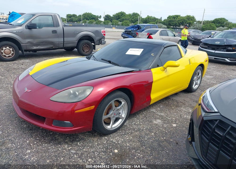 2008 CHEVROLET CORVETTE VIN: 1G1YY25WX85102384