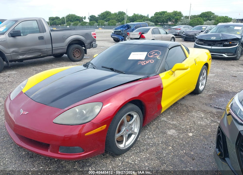 2008 CHEVROLET CORVETTE VIN: 1G1YY25WX85102384