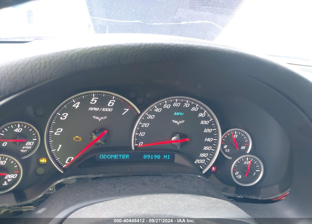 2008 CHEVROLET CORVETTE VIN: 1G1YY25WX85102384