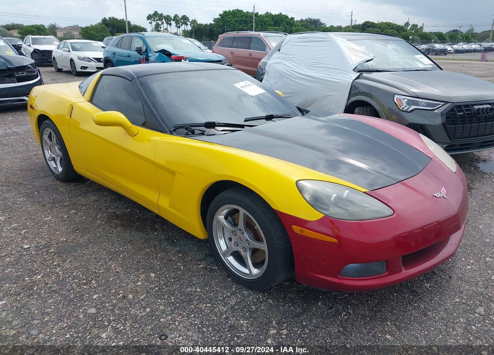 2008 CHEVROLET CORVETTE VIN: 1G1YY25WX85102384