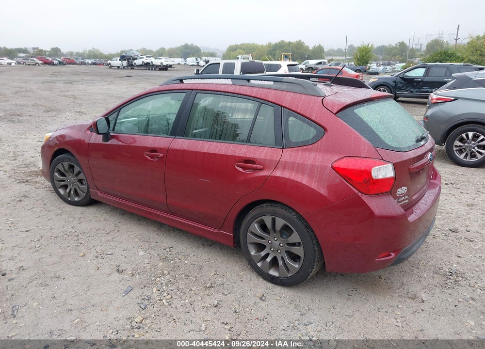 2013 SUBARU IMPREZA 2.0I SPORT PREMIUM VIN: JF1GPAL68DH829024