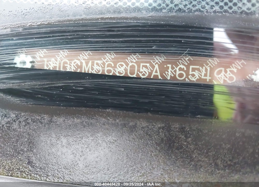 2005 HONDA ACCORD 2.4 EX VIN: 1HGCM56805A165495