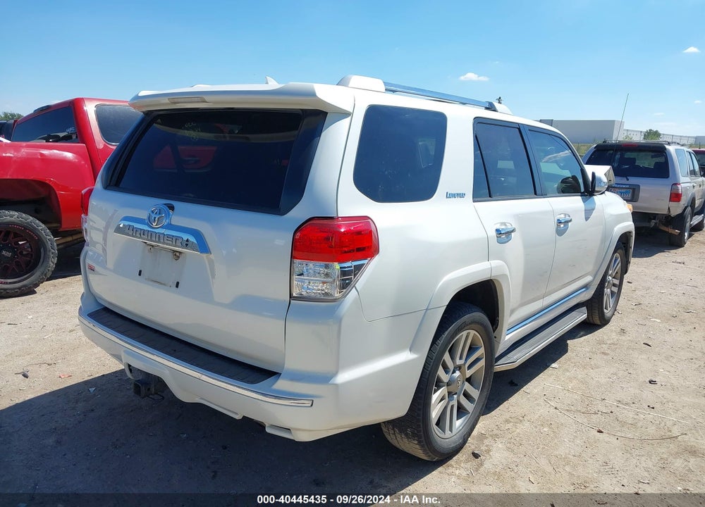 2013 TOYOTA 4RUNNER LIMITED VIN: JTEZU5JR7D5047570