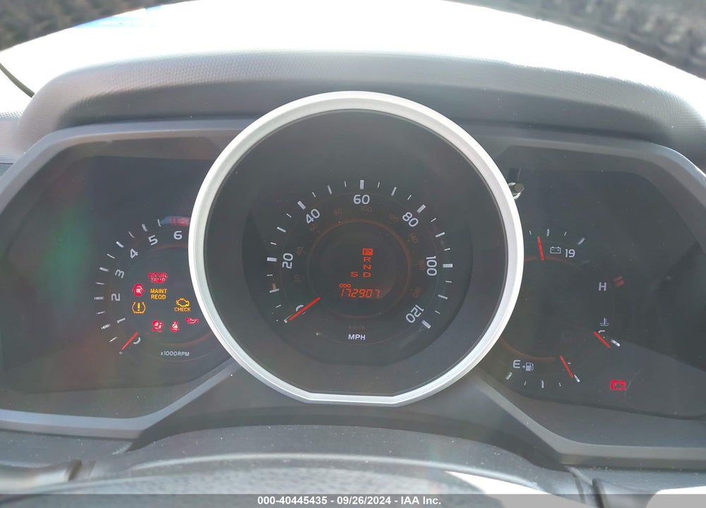 2013 TOYOTA 4RUNNER LIMITED VIN: JTEZU5JR7D5047570