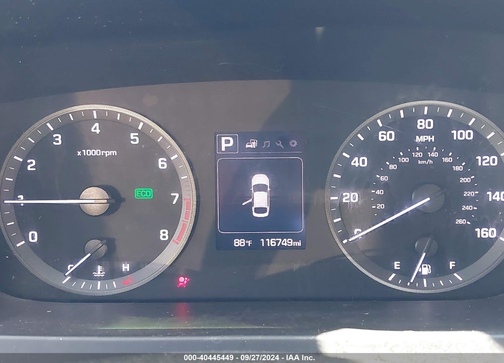 2015 HYUNDAI SONATA ECO VIN: 5NPE24AA2FH151027