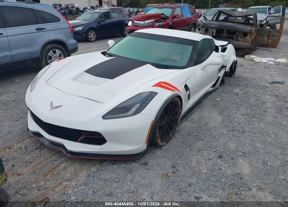 2017 CHEVROLET CORVETTE GRAND SPORT VIN: 1G1Y12D75H5100282