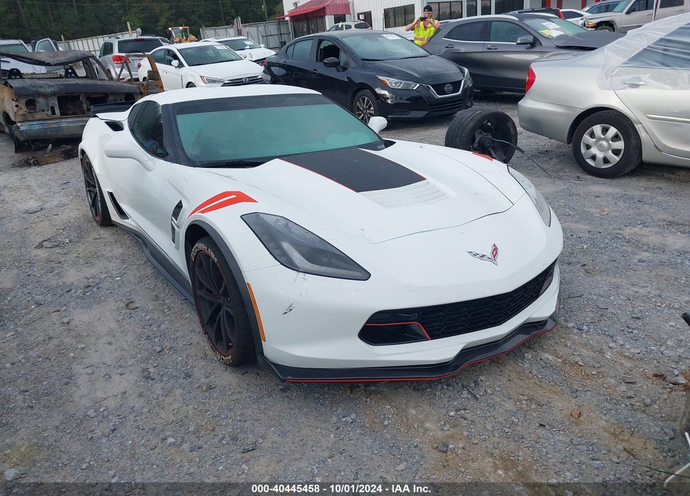 2017 CHEVROLET CORVETTE GRAND SPORT VIN: 1G1Y12D75H5100282