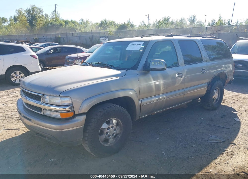 2002 CHEVROLET SUBURBAN 1500 LT VIN: 3GNFK16Z02G210930