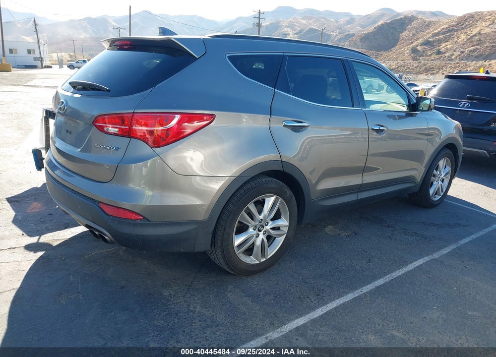 2014 HYUNDAI SANTA FE SPORT 2.0L TURBO VIN: 5XYZU3LA9EG169484