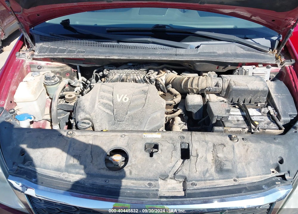 2012 KIA SEDONA VIN: KNDMG4C7XC6493961
