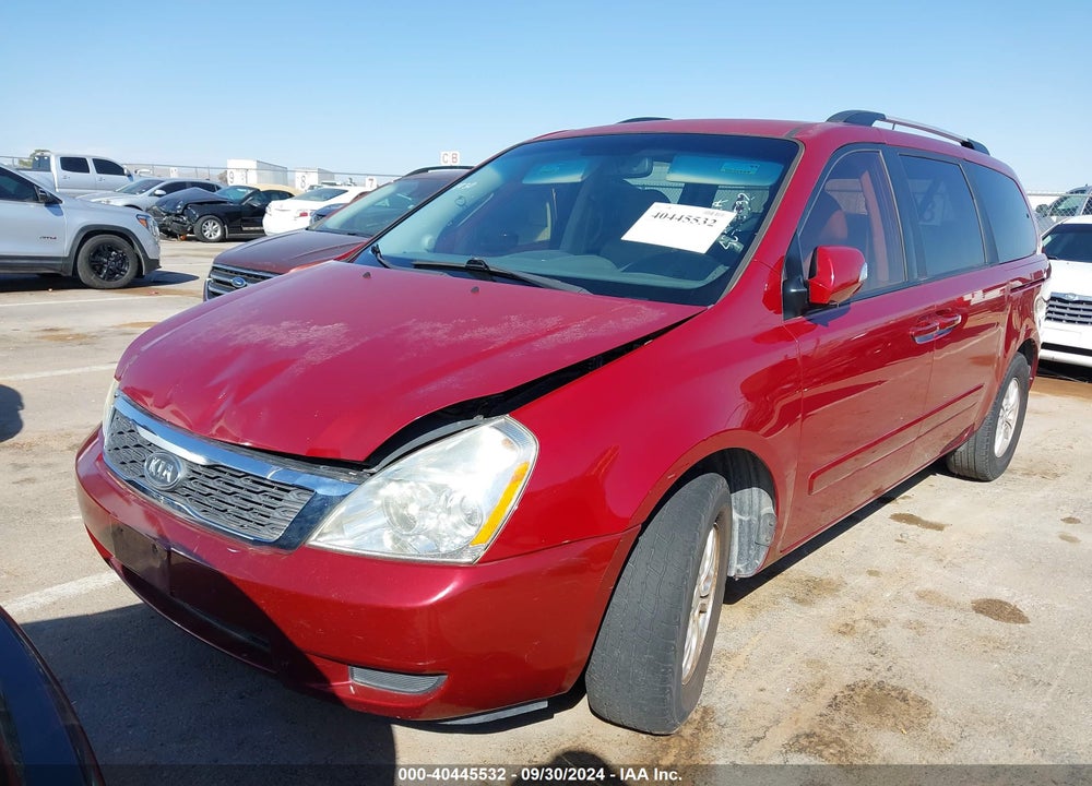 2012 KIA SEDONA VIN: KNDMG4C7XC6493961