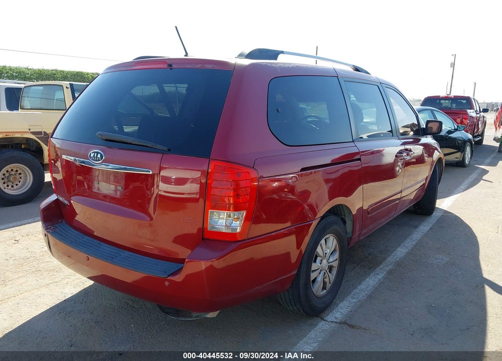 2012 KIA SEDONA VIN: KNDMG4C7XC6493961