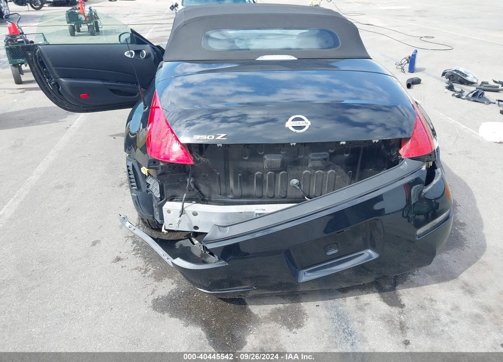 2009 NISSAN 350Z TOURING VIN: JN1BZ36A39M550236
