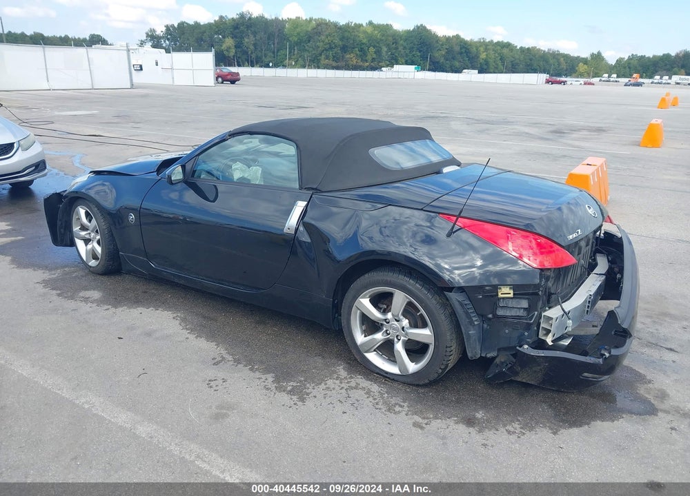 2009 NISSAN 350Z TOURING VIN: JN1BZ36A39M550236