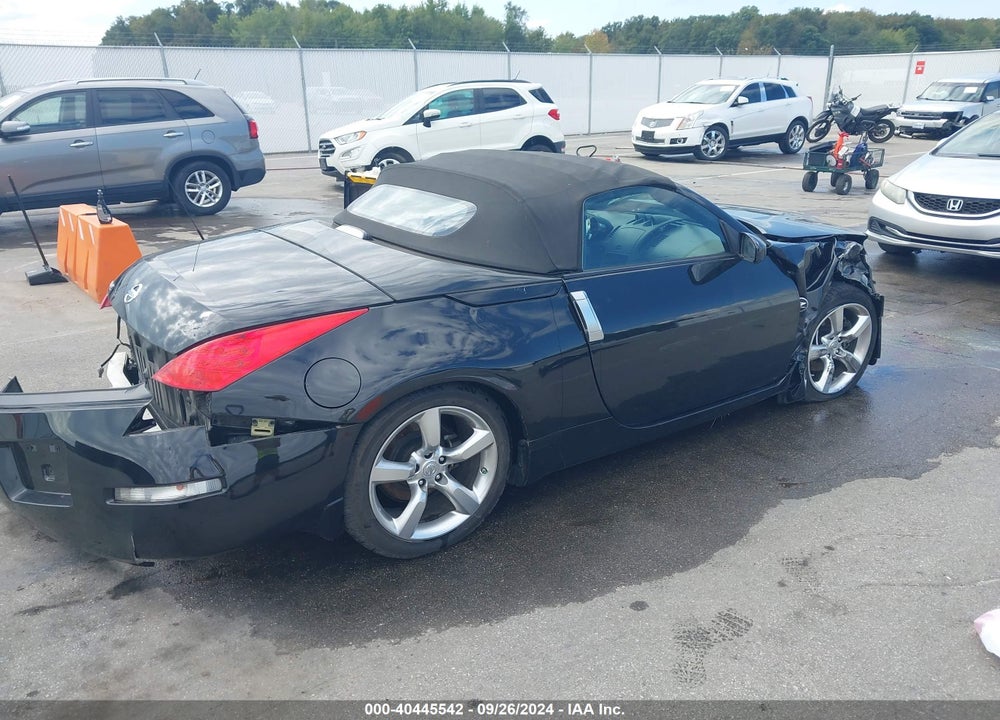 2009 NISSAN 350Z TOURING VIN: JN1BZ36A39M550236