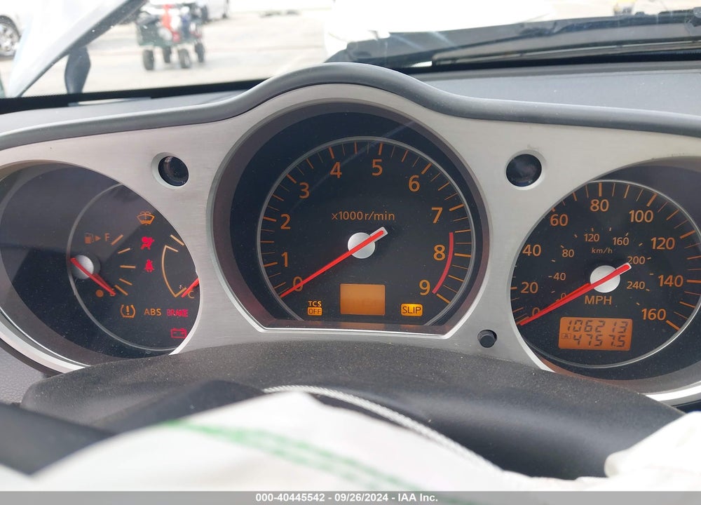 2009 NISSAN 350Z TOURING VIN: JN1BZ36A39M550236