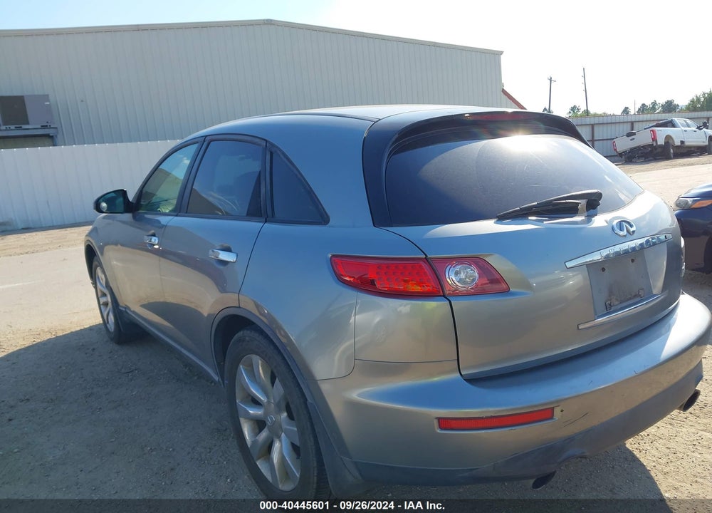 2003 INFINITI FX45 VIN: JNRBS08WX3X402289