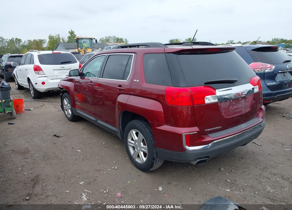 2016 GMC TERRAIN SLE-2 VIN: 2GKALNEK2G6293943