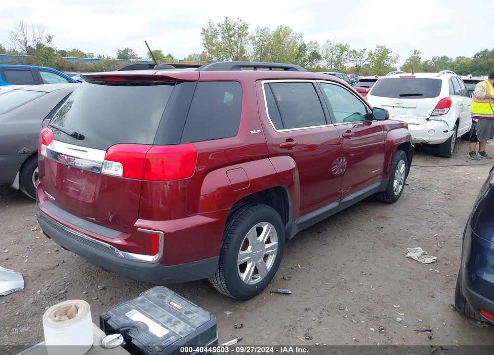 2016 GMC TERRAIN SLE-2 VIN: 2GKALNEK2G6293943
