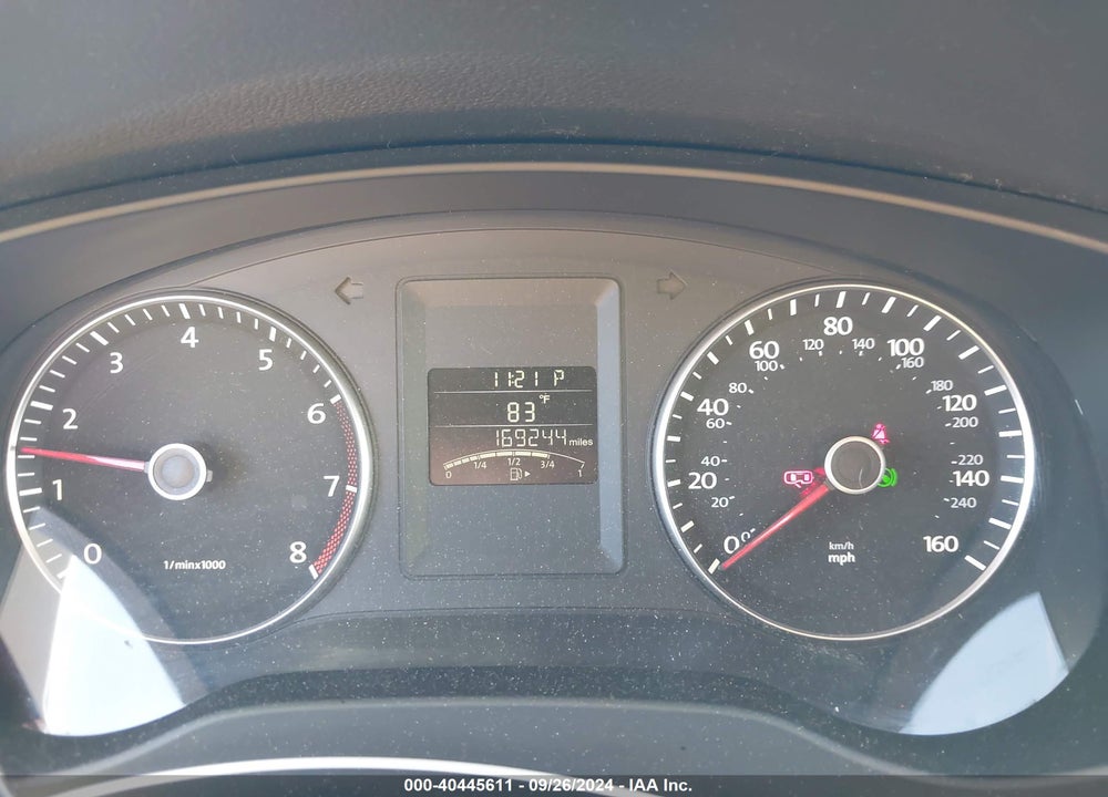 2013 VOLKSWAGEN JETTA 2.5L SE VIN: 3VWDP7AJ4DM204720
