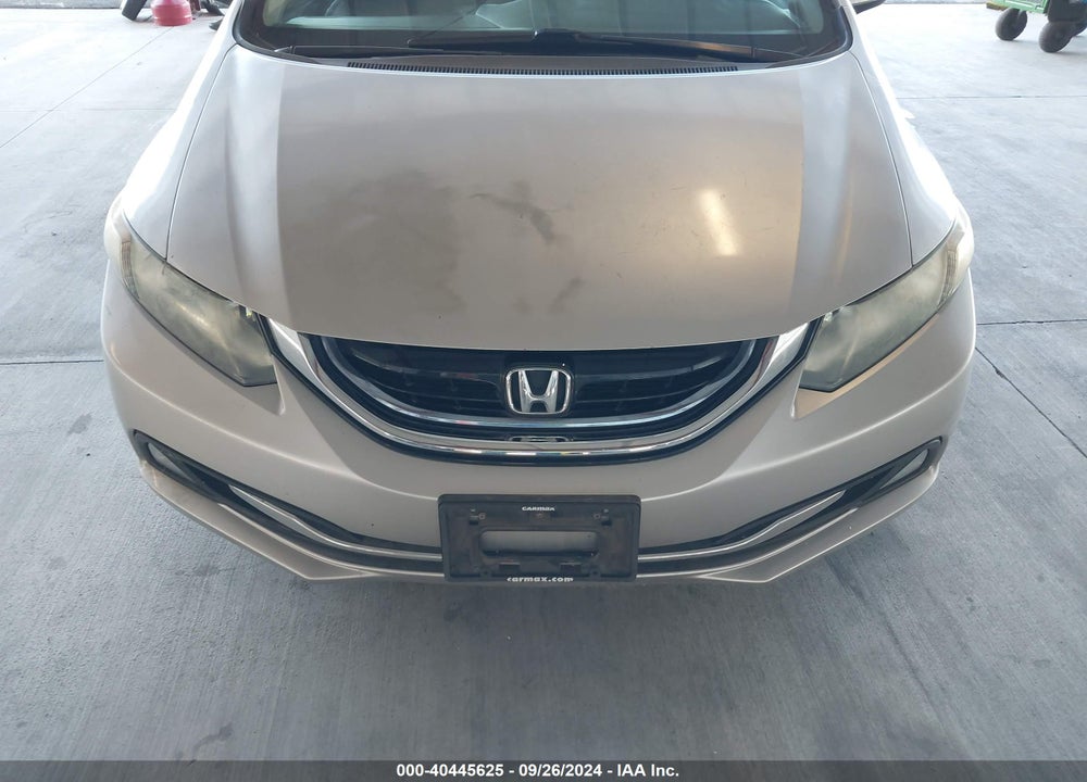 2013 HONDA CIVIC HYBRID VIN: 19XFB4F24DE202521
