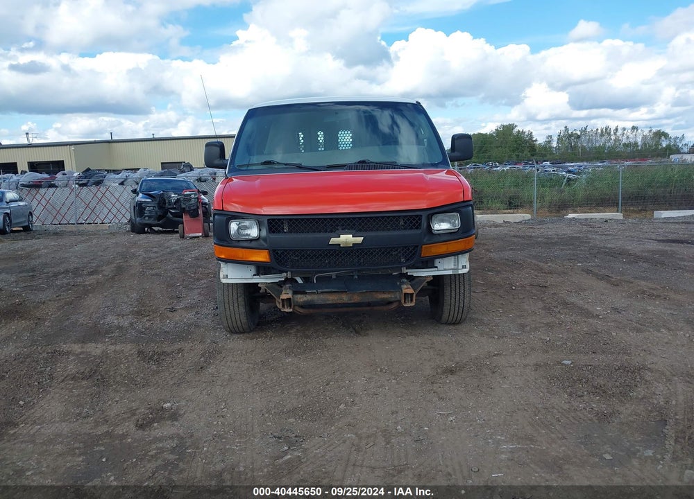 2016 CHEVROLET EXPRESS 2500 WORK VAN VIN: 1GCWGAFF8G1278978