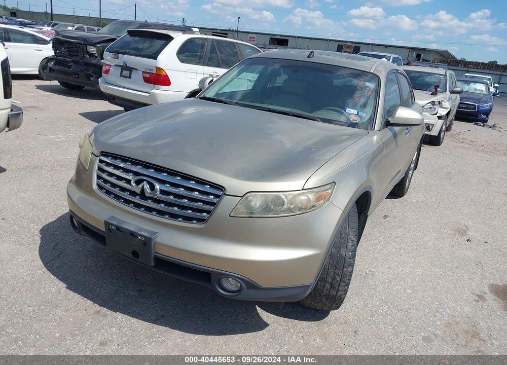 2003 INFINITI FX45 VIN: JNRBS08W43X401364