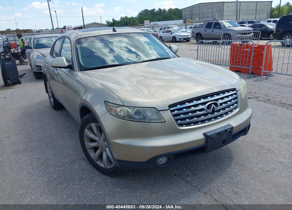 2003 INFINITI FX45 VIN: JNRBS08W43X401364