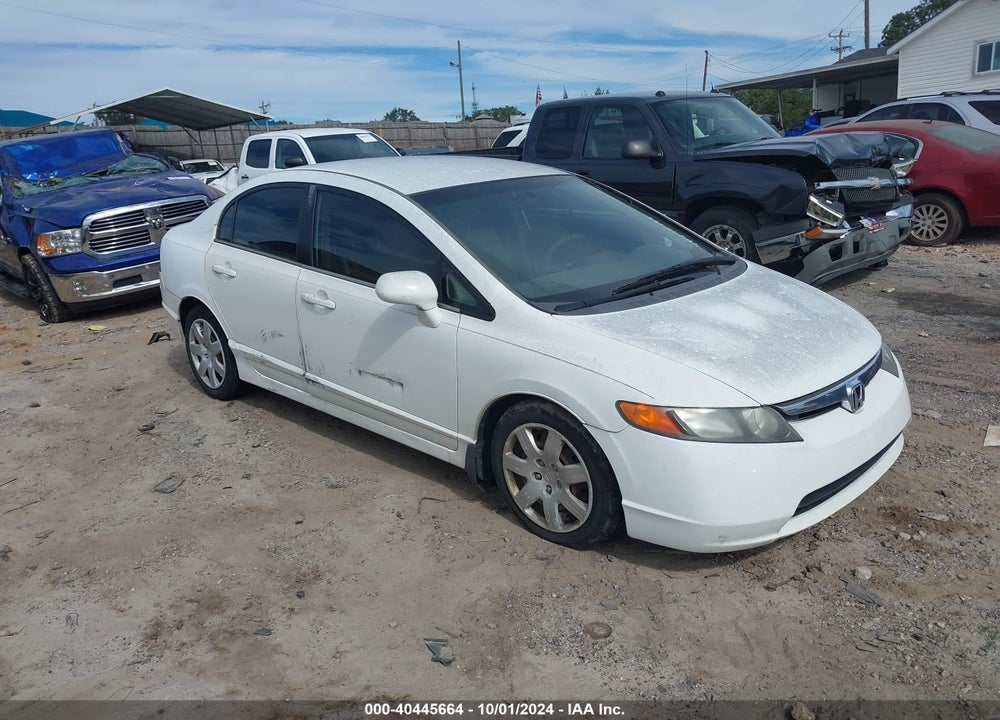 2006 HONDA CIVIC LX VIN: 2HGFA16586H521537