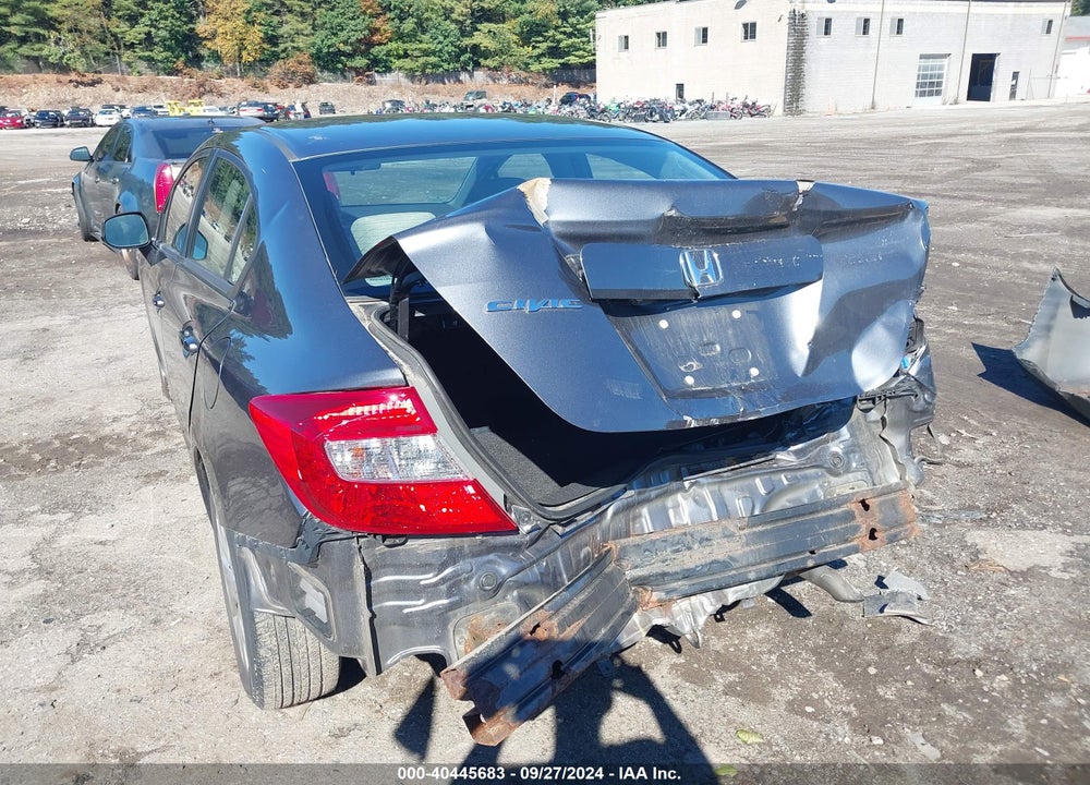2012 HONDA CIVIC LX VIN: 19XFB2F54CE323322