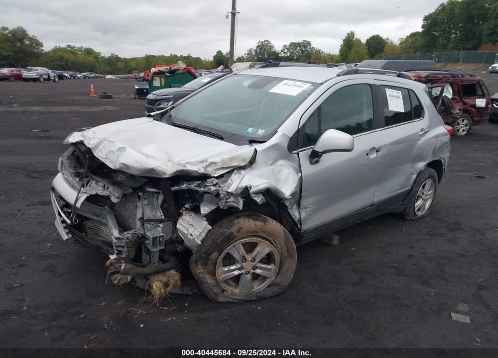 2017 CHEVROLET TRAX LT VIN: 3GNCJPSB8HL278748