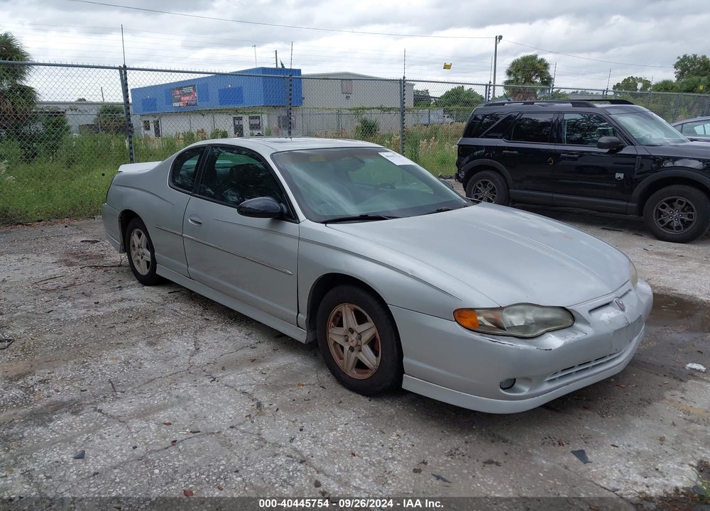 2003 CHEVROLET MONTE CARLO SS VIN: 2G1WX15K139234690