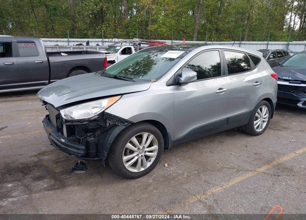 2012 HYUNDAI TUCSON LIMITED VIN: KM8JU3AC9CU344907