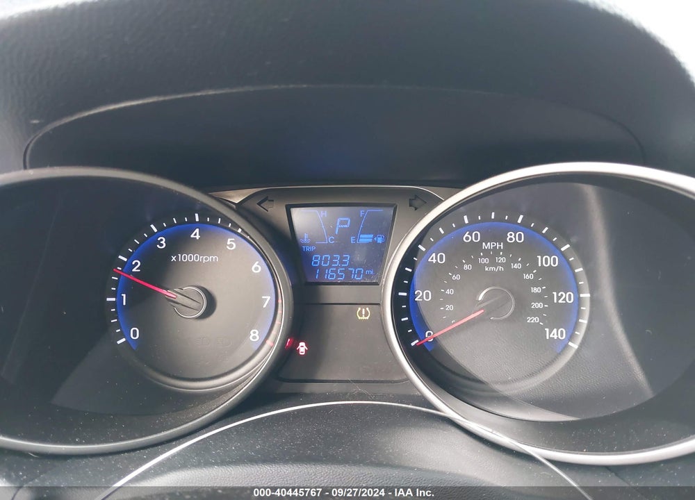2012 HYUNDAI TUCSON LIMITED VIN: KM8JU3AC9CU344907