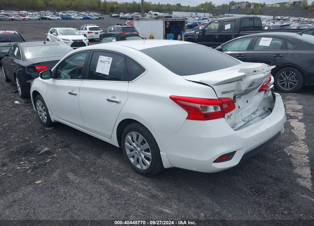 2016 NISSAN SENTRA S VIN: 3N1AB7APXGY252098