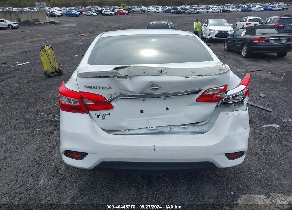 2016 NISSAN SENTRA S VIN: 3N1AB7APXGY252098