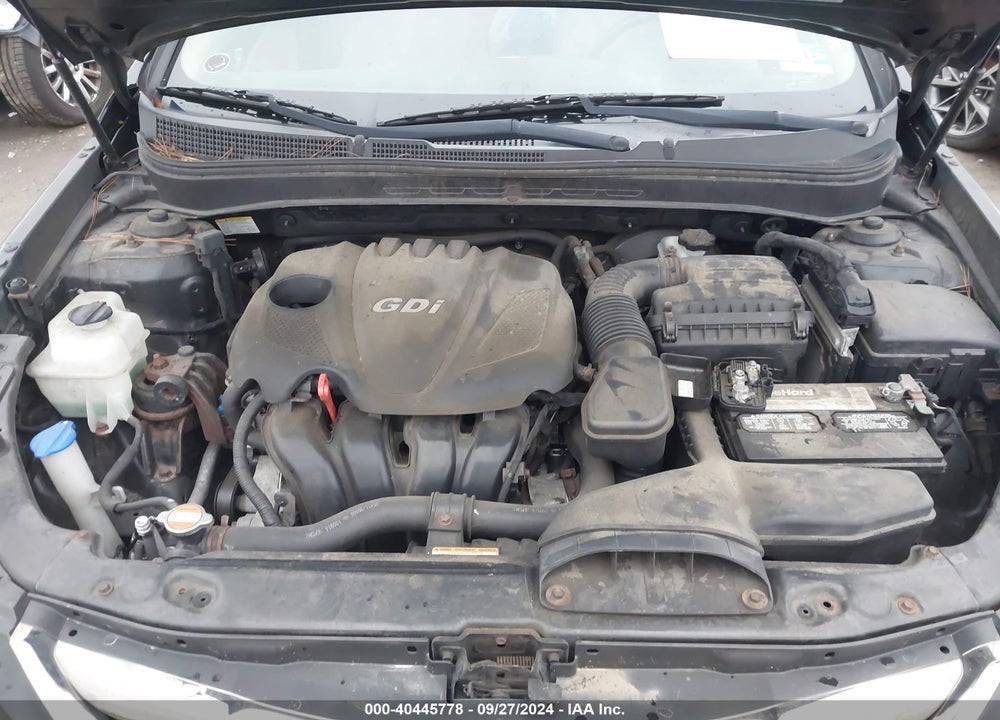 2011 HYUNDAI SONATA GLS VIN: 5NPEB4AC2BH208001