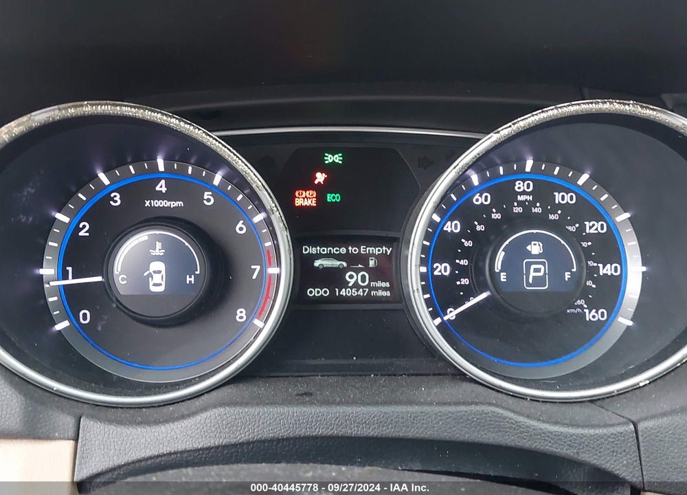 2011 HYUNDAI SONATA GLS VIN: 5NPEB4AC2BH208001