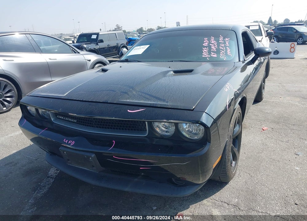 2014 DODGE CHALLENGER SXT VIN: 2C3CDYAG3EH204441