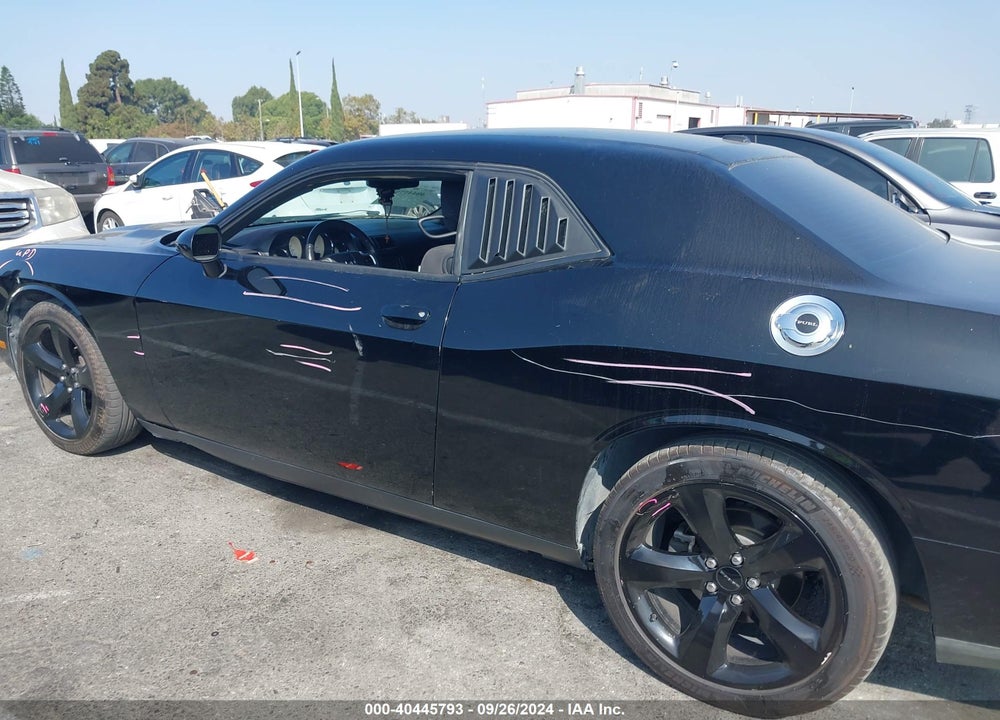 2014 DODGE CHALLENGER SXT VIN: 2C3CDYAG3EH204441